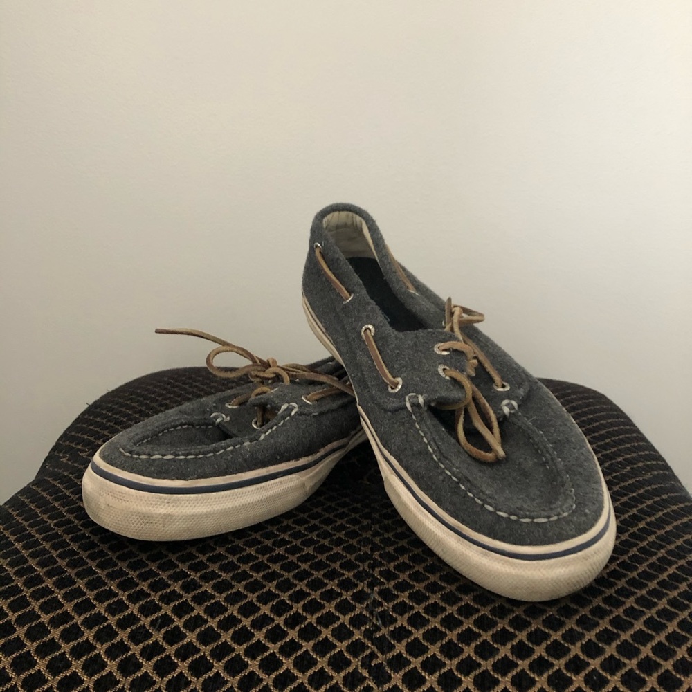 Sperry’s Felt Boat Shoes